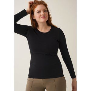 Boob Design Signe Long Sleeve Nursing Top - Black